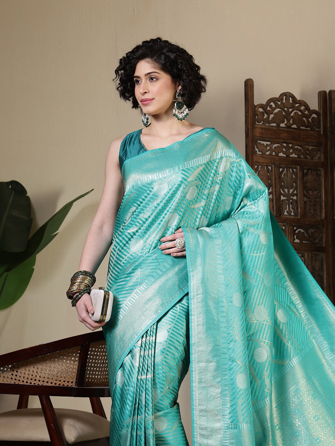 Woven Design Art Silk Saree