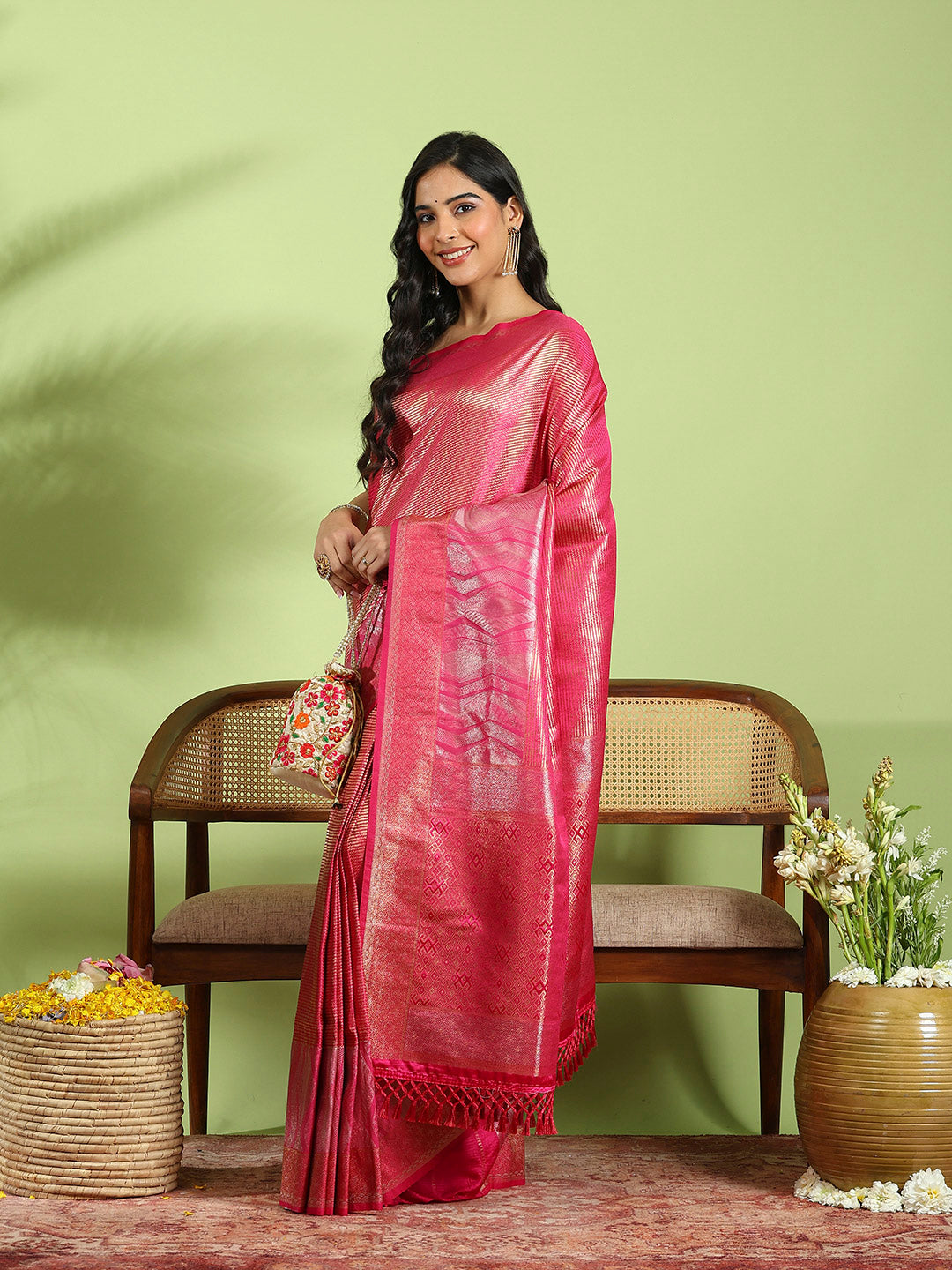 Woven Design Art Silk Saree