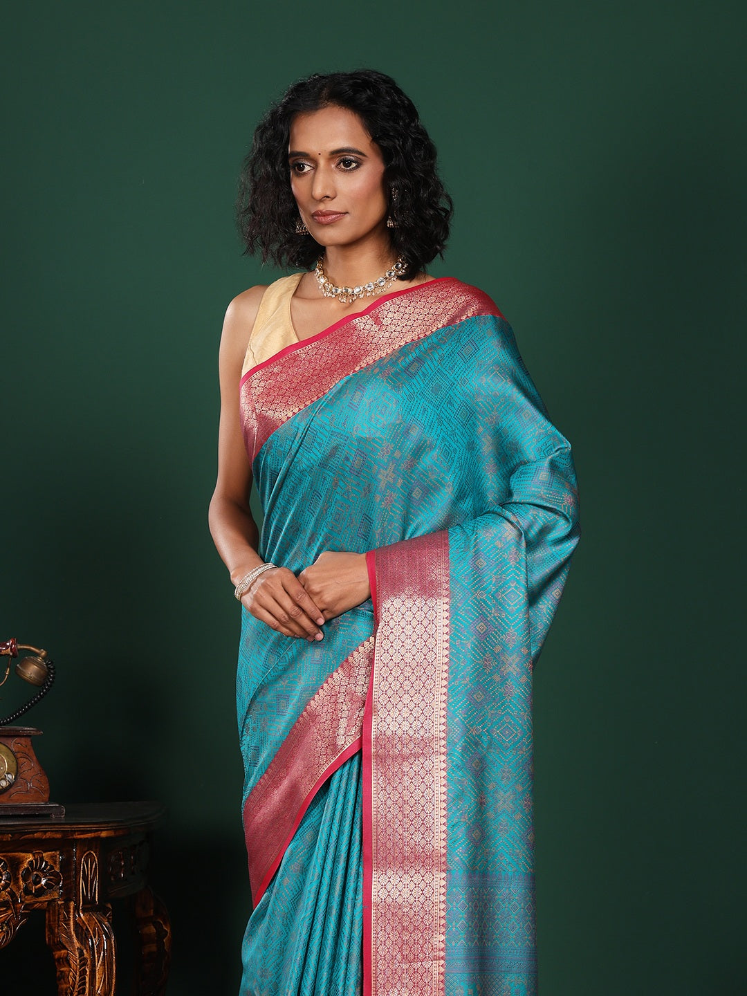 Woven Design Art Silk Saree