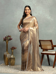 Embelished Tissue Saree