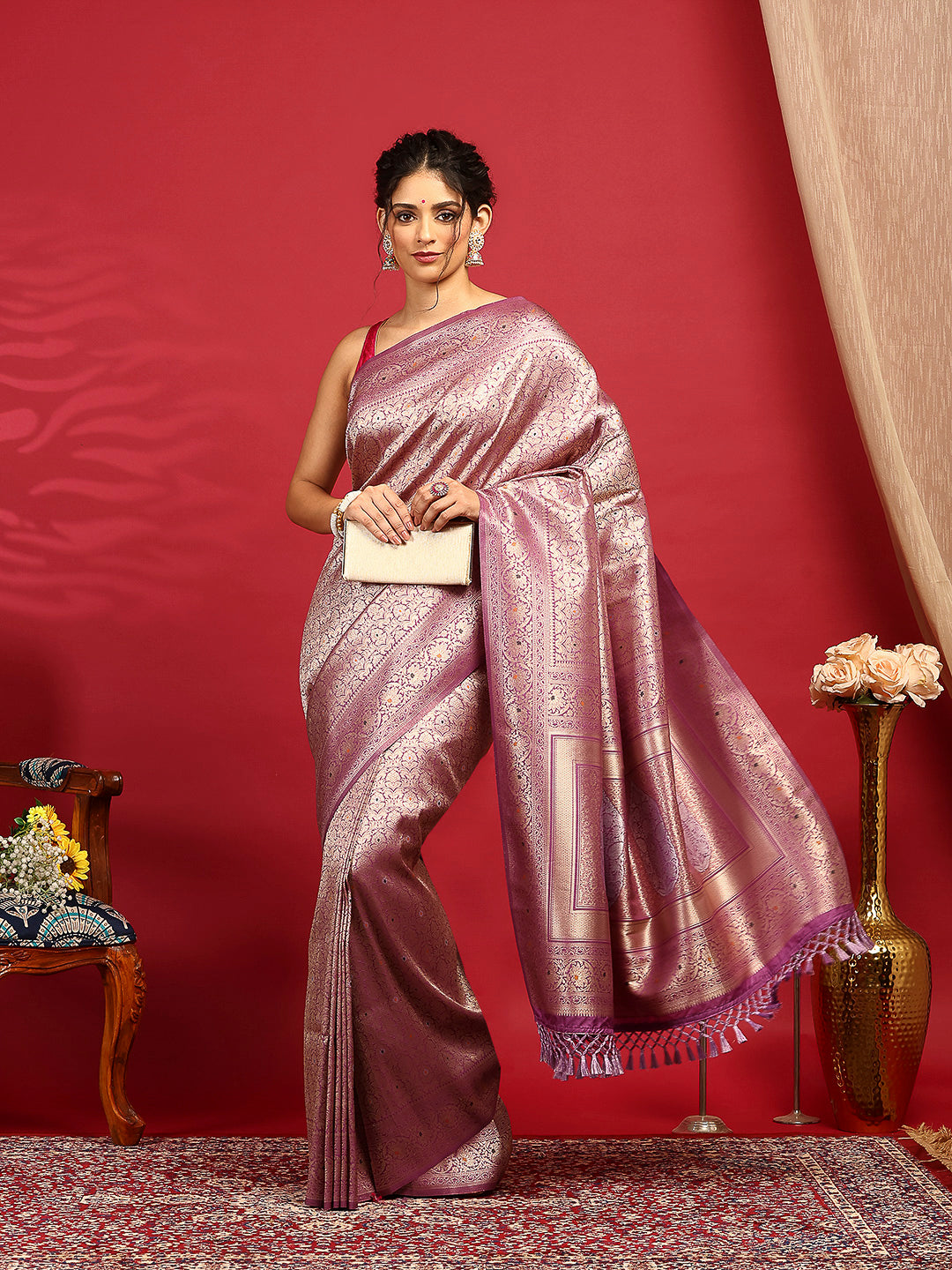 Woven Design Art Silk Saree