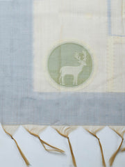 Printed Chanderi Ustitched Suit With Pant & Dupatta