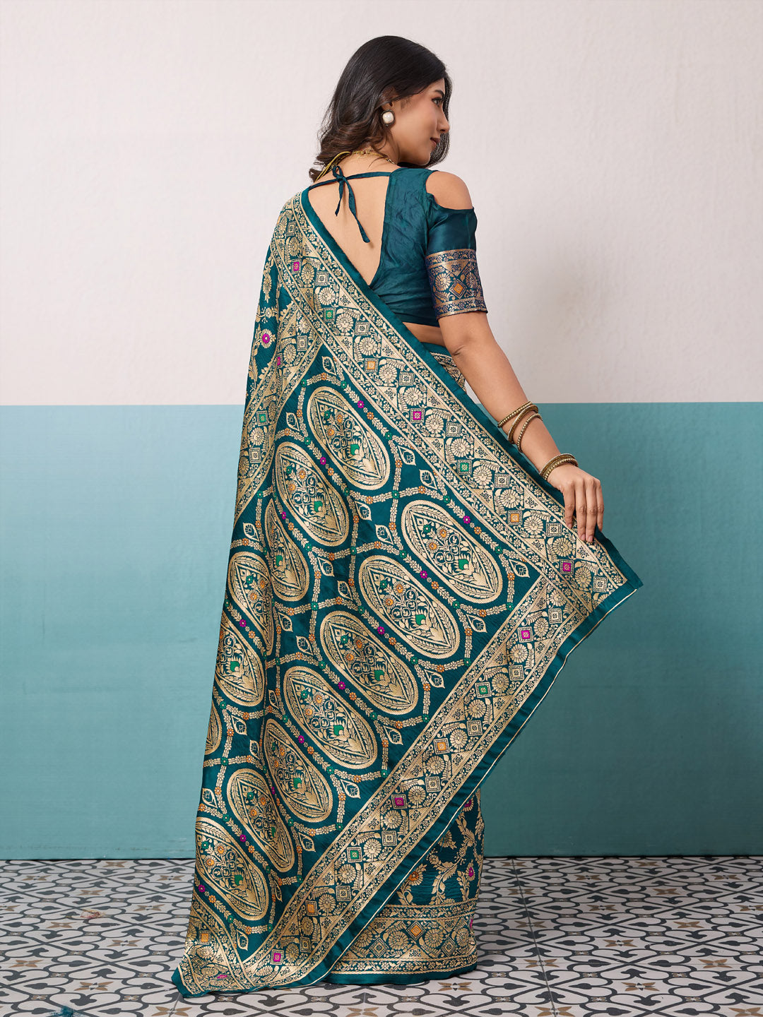 Woven Design Art Silk Saree