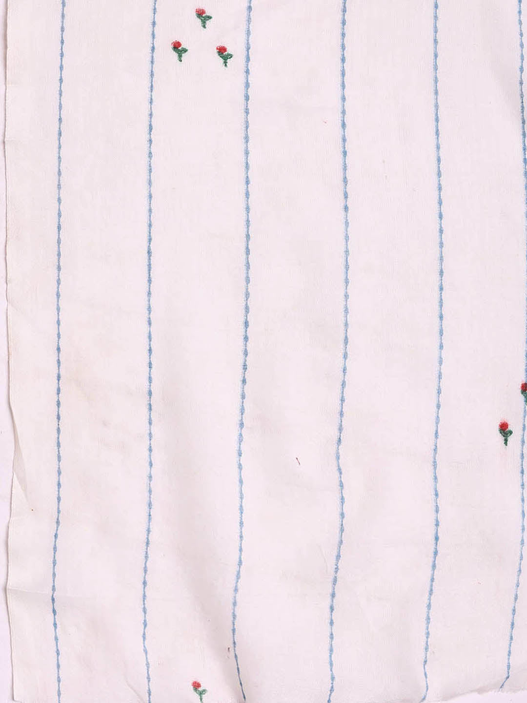 Printed Cotton Blend Unstitched Suit With Dupatta