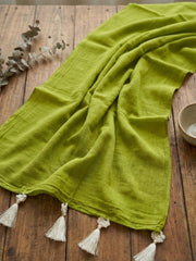 Printed Cotton Blend Unstitched Suit With Pant & Dupatta