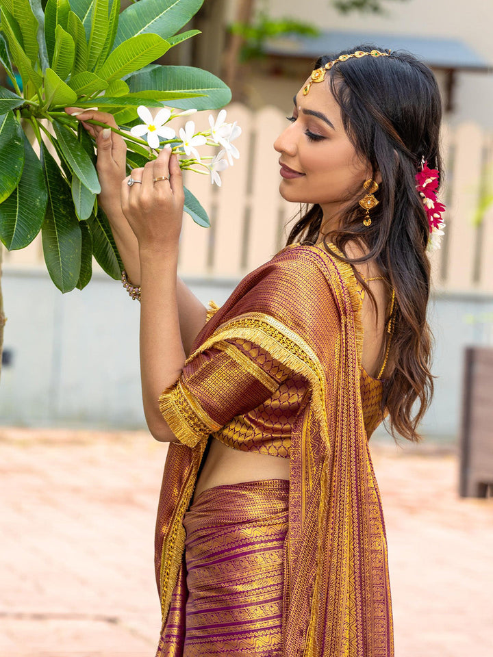 Woven Design Art Silk Saree