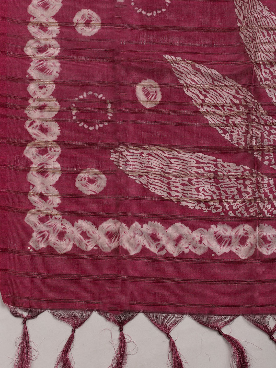 Embroidered Tussar Unstitched Suit With Dupatta
