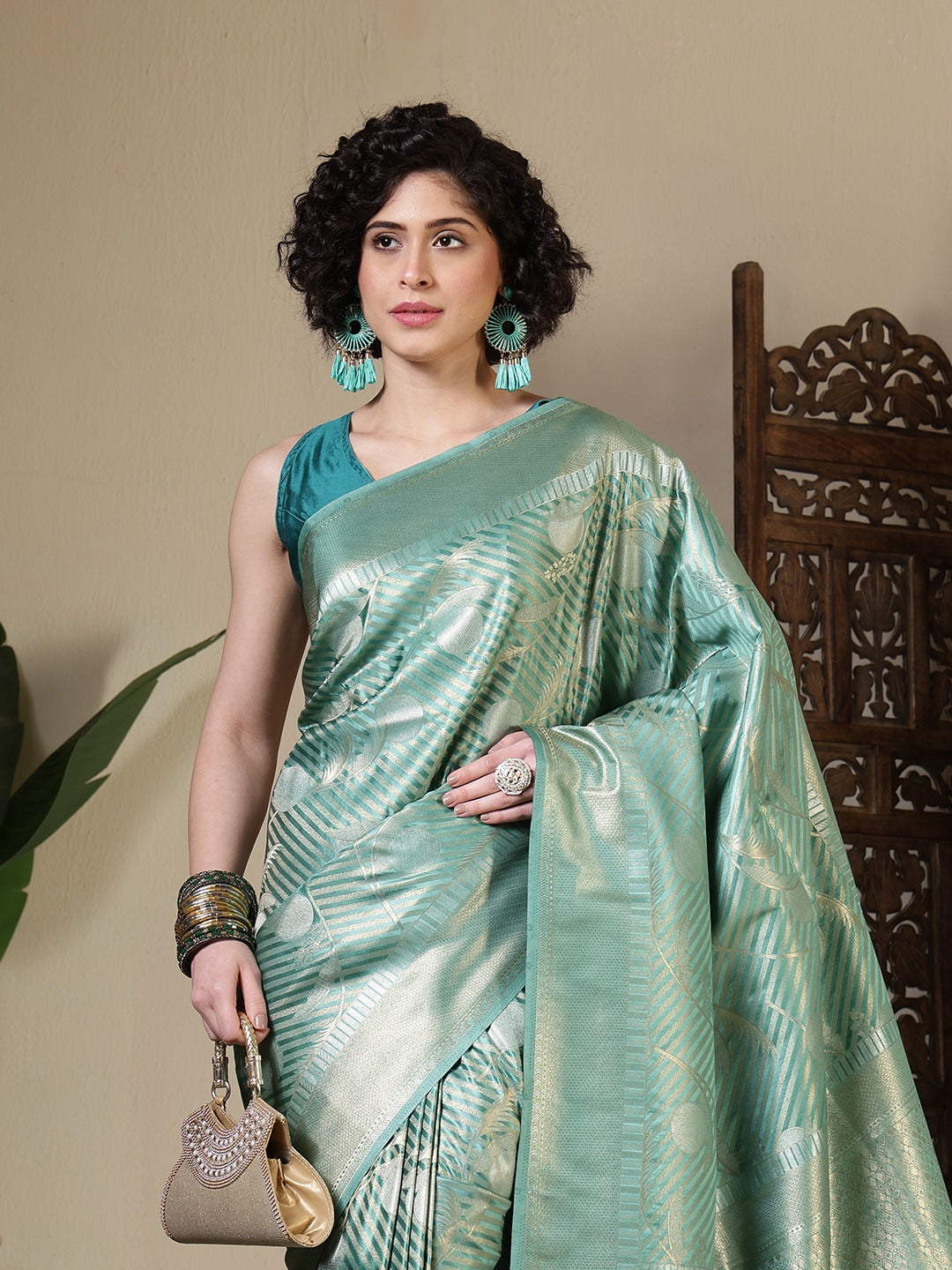 Woven Design Art Silk Saree