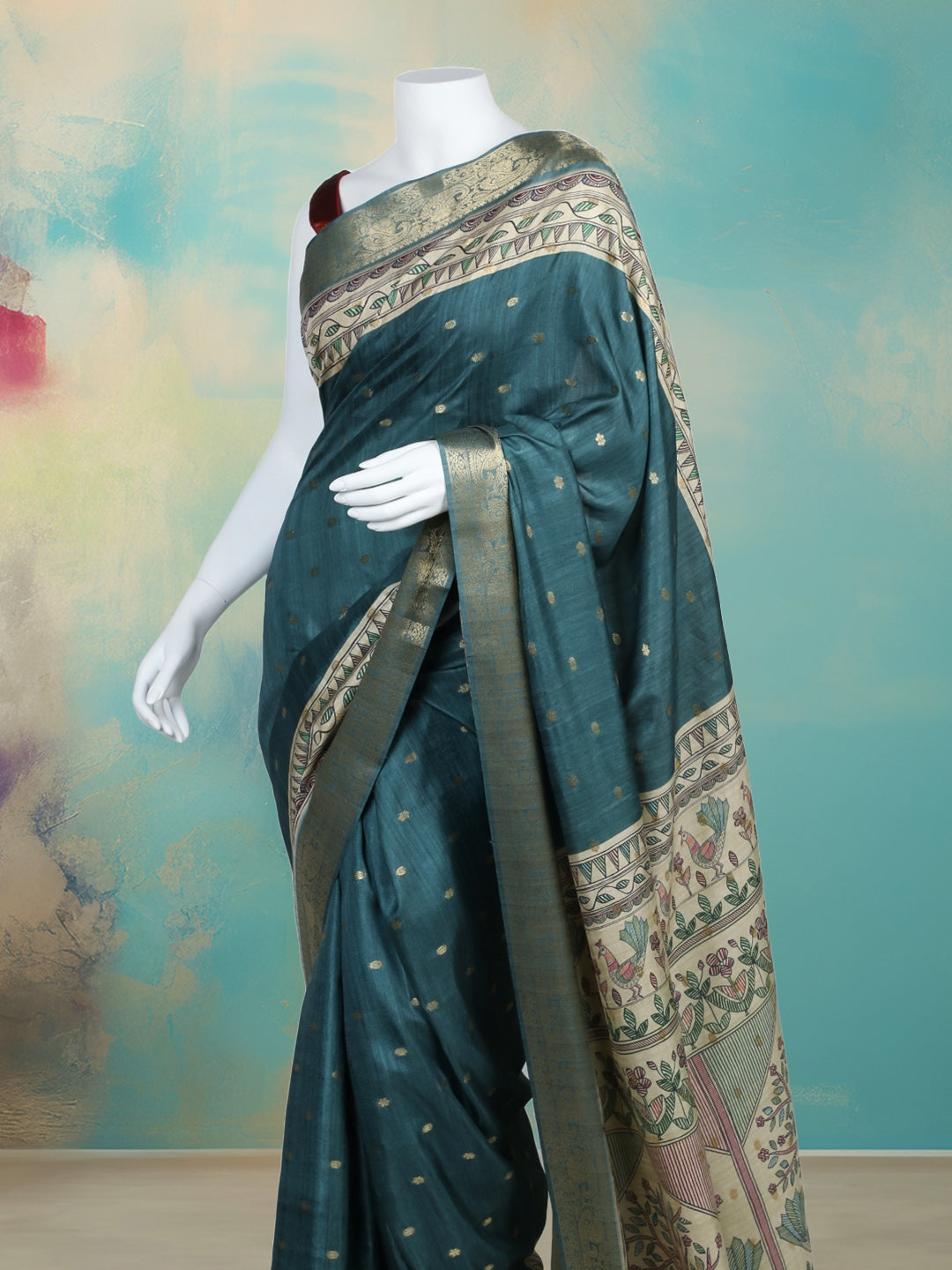 Woven Design Art Silk Saree