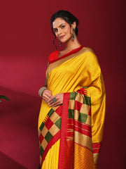 Digital Print Art Silk Saree