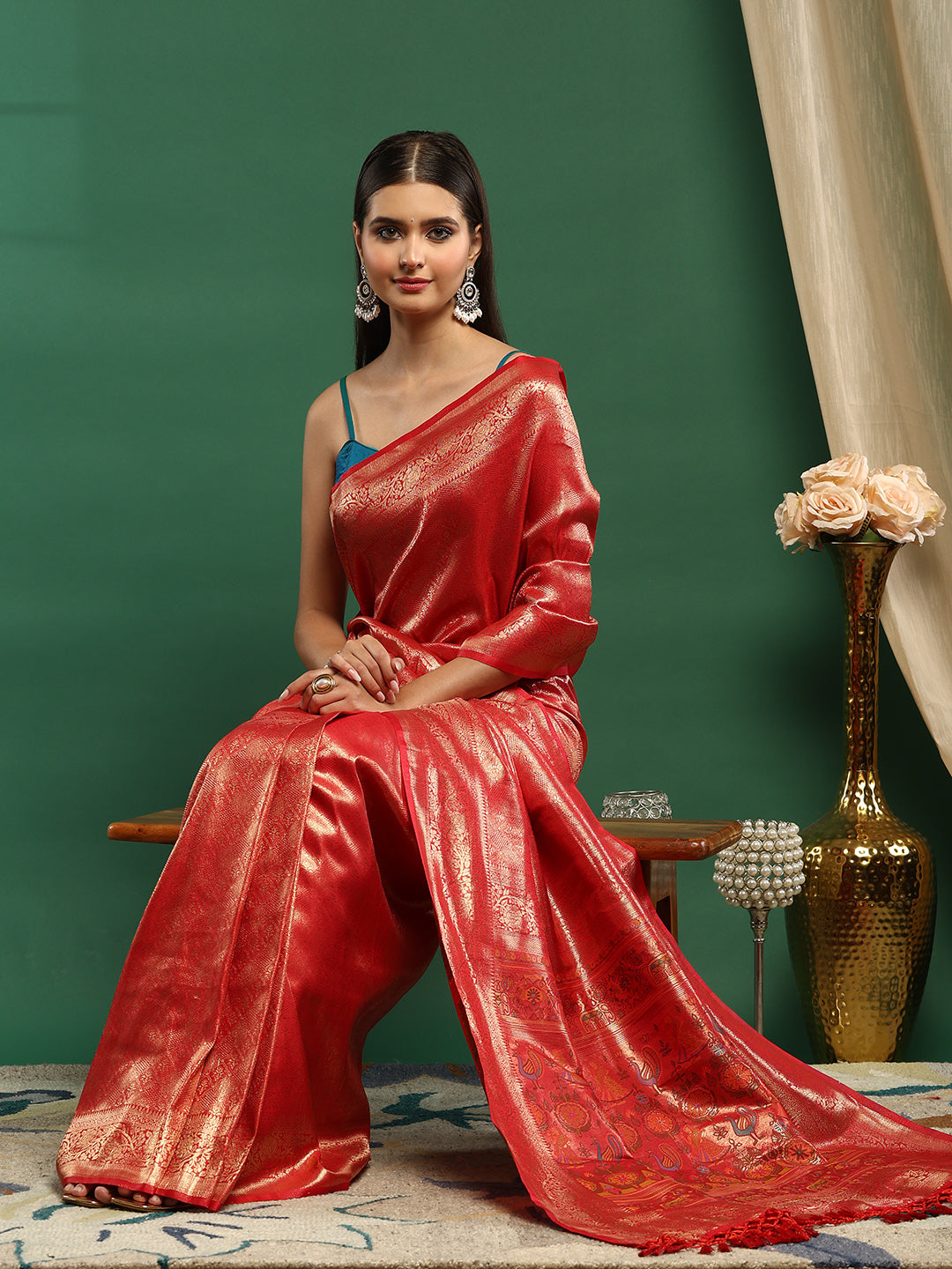 Woven Design Art Silk Saree