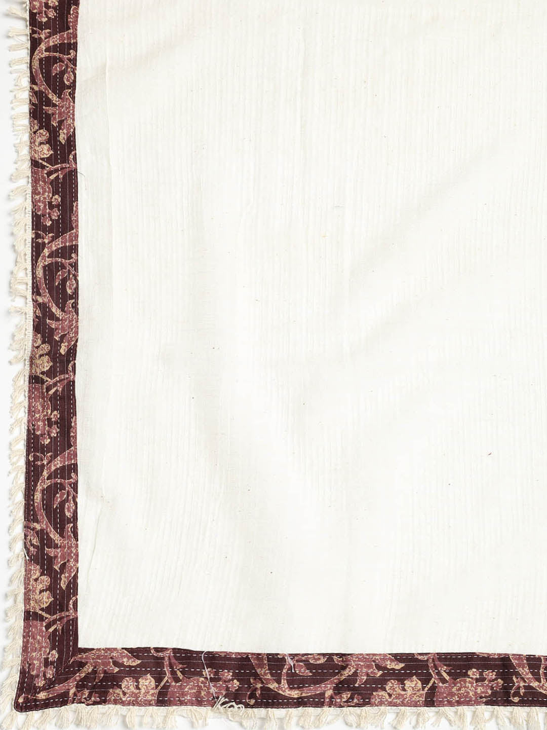 Embroidered Cotton Blend Unstitched Suit With Dupatta
