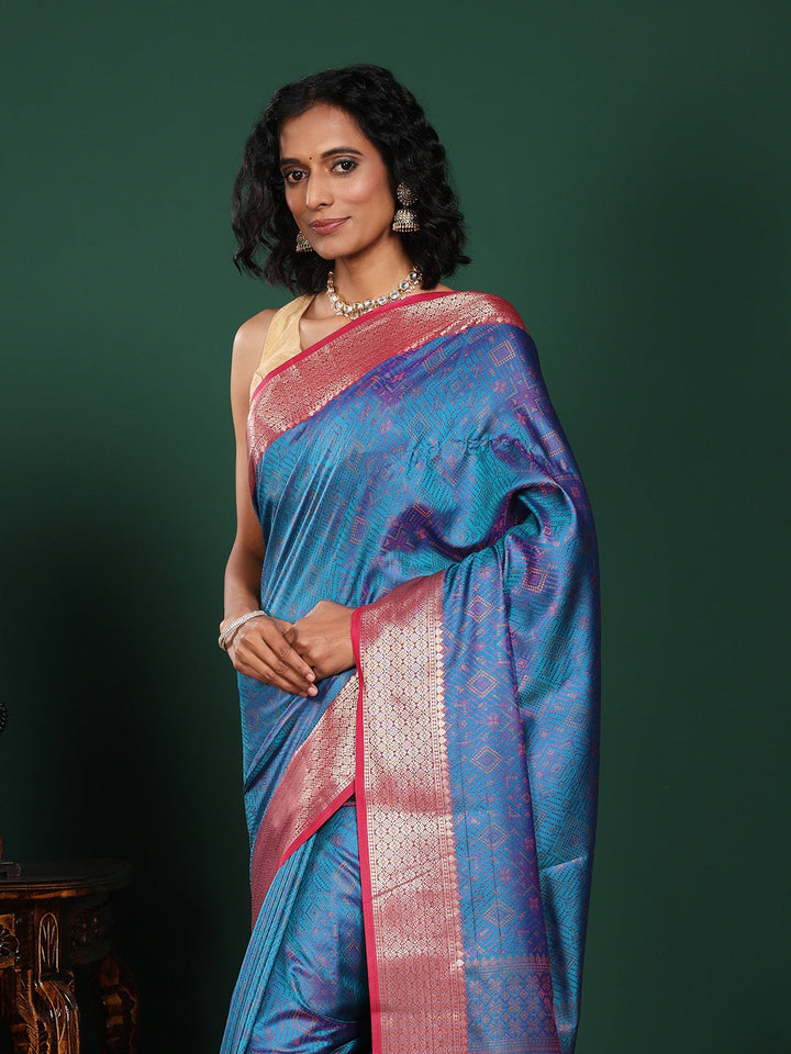 Woven Design Art Silk Saree