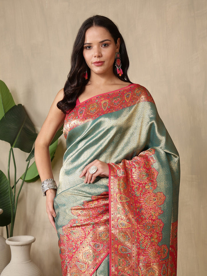 Woven Design Dola Silk Saree