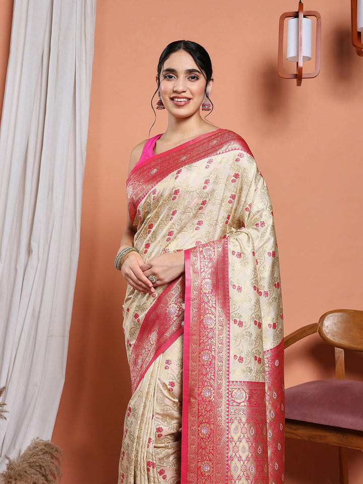 Woven Design Art Silk Saree