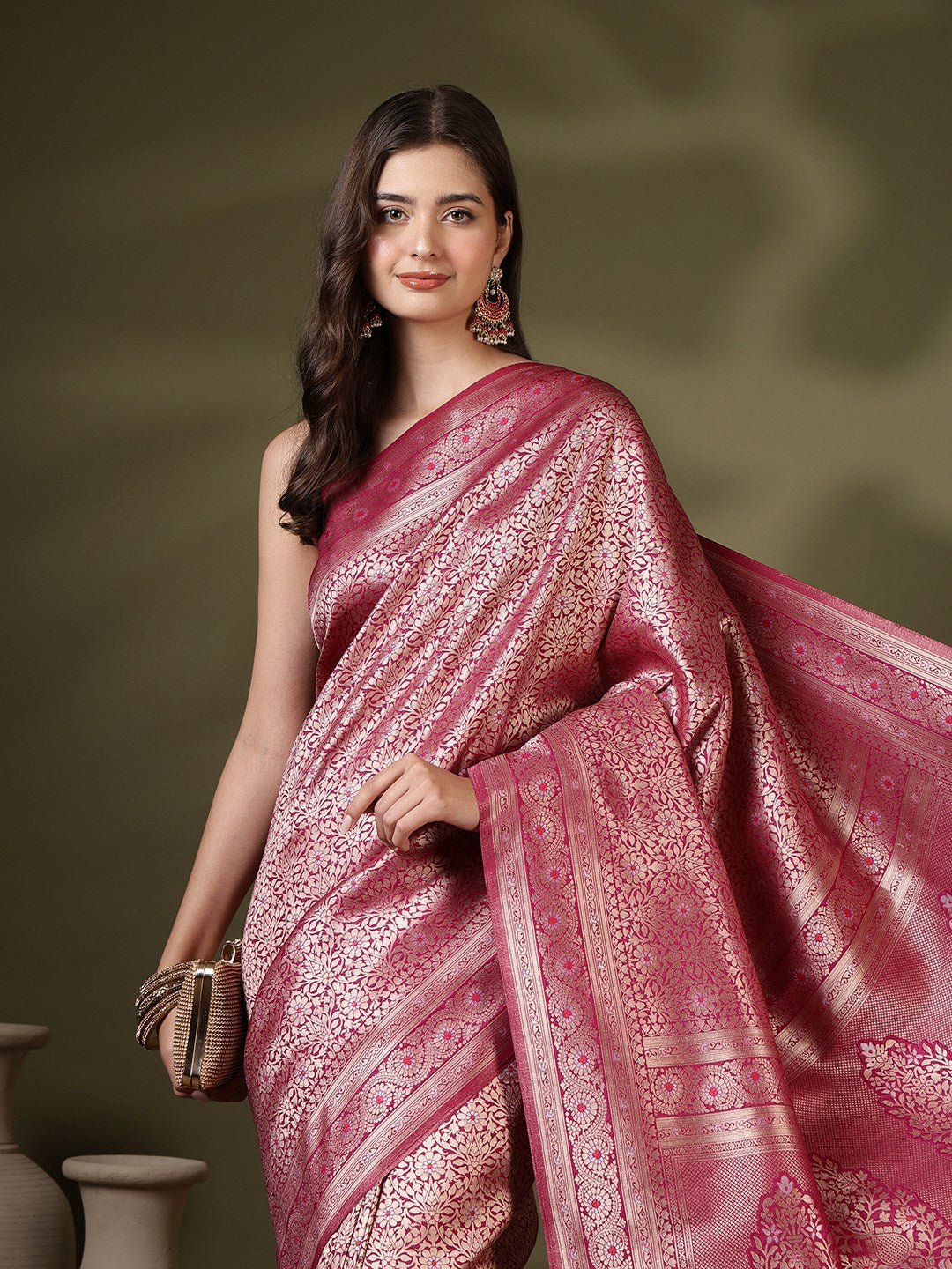 Woven Design Art Silk Saree
