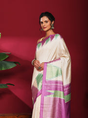 Digital Print Art Silk Saree