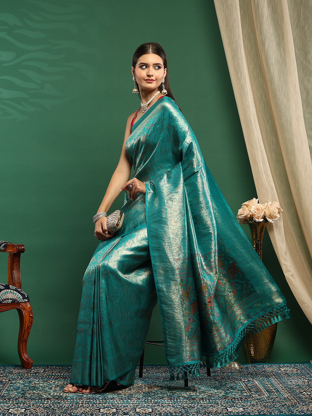 Woven Design Art Silk Saree