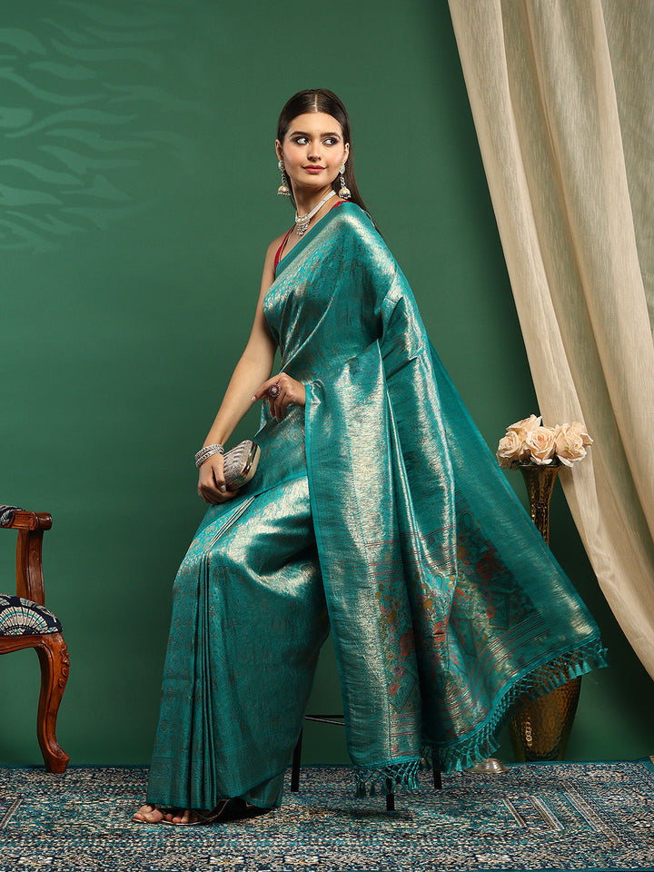 Woven Design Art Silk Saree