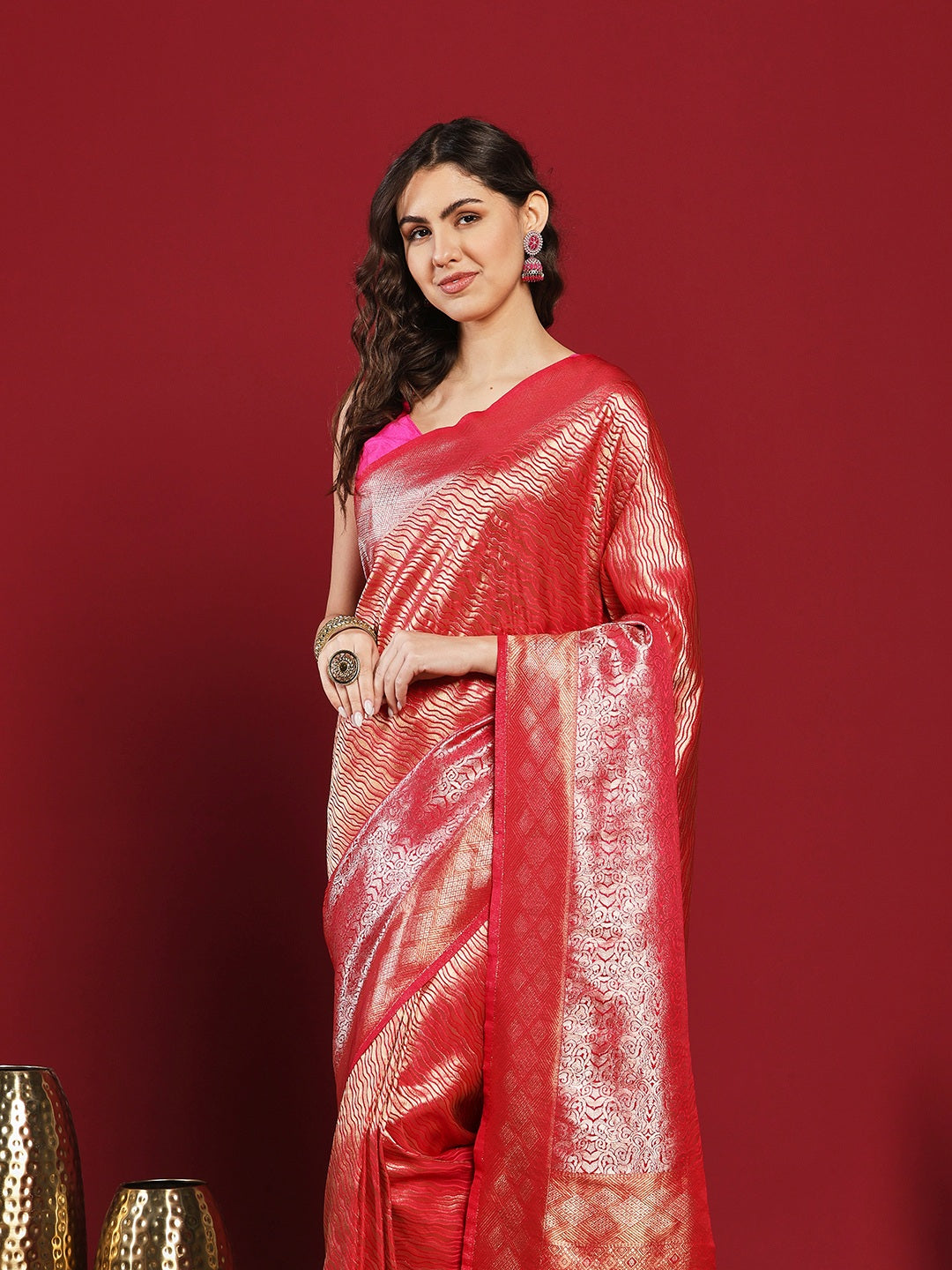 Woven Design Art Silk Saree