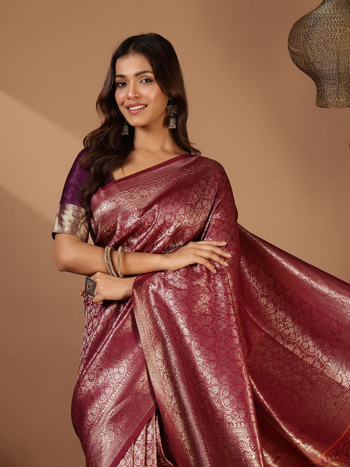 Woven Design Art Silk Saree