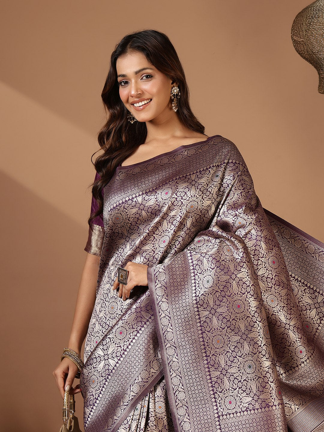 Woven Design Art Silk Saree