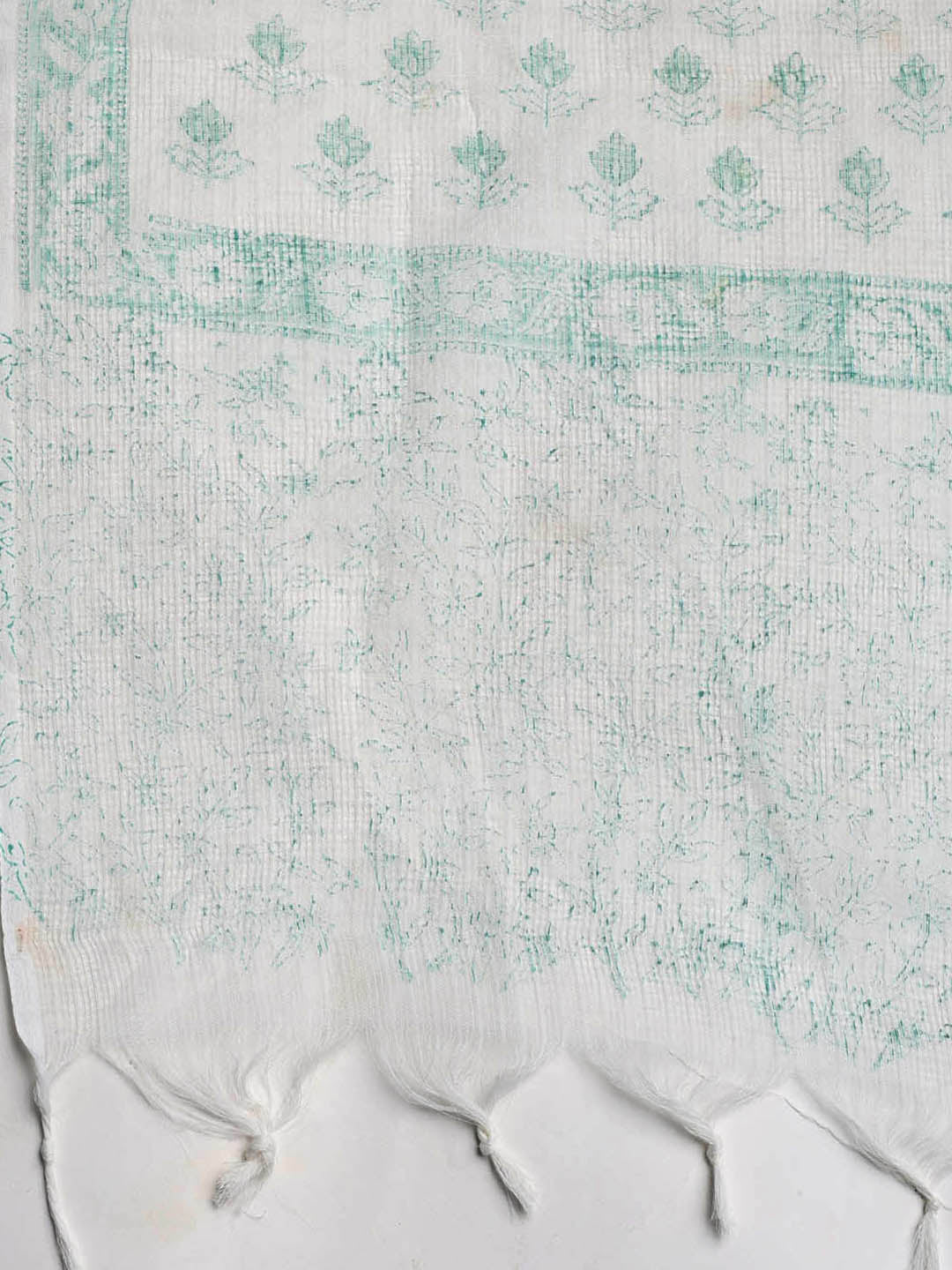 Neck Embroidered Cotton Blend Unstitched Suit With Dupatta