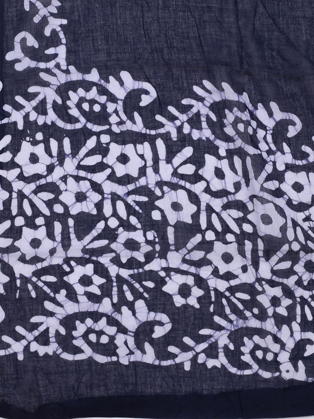Printed Cotton Blend Unstitched Suit With Dupatta