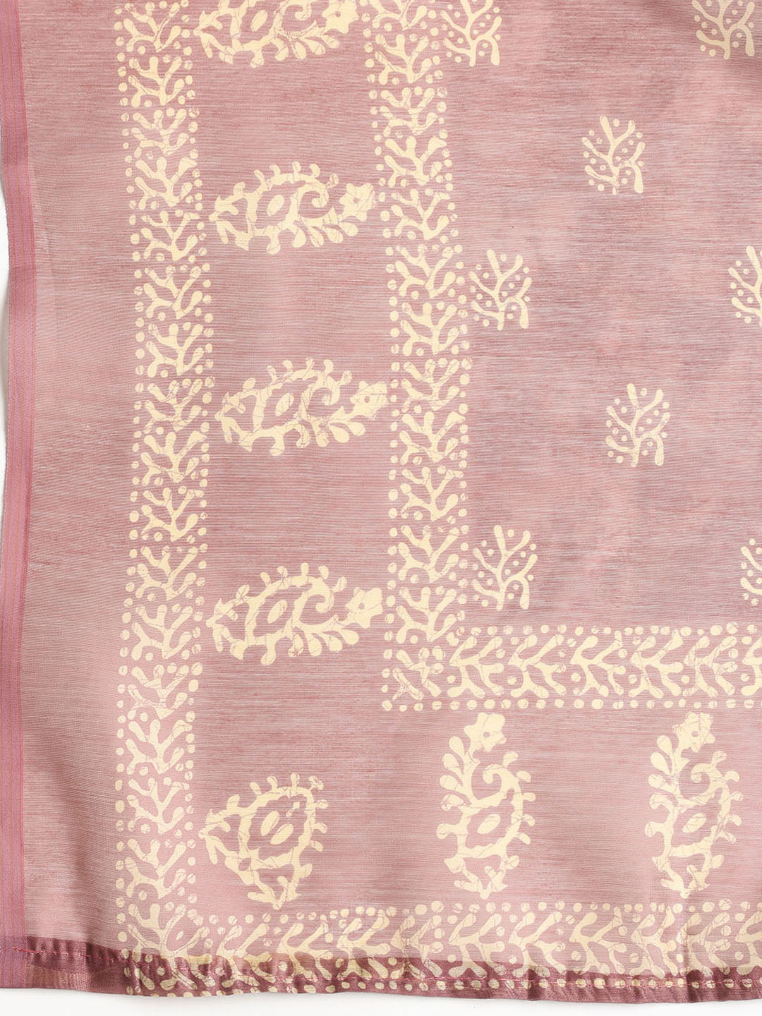 Embroidered Chanderi Unstitched Suit With Dupatta