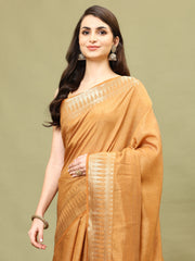 Zari Border Woven Handloom Saree