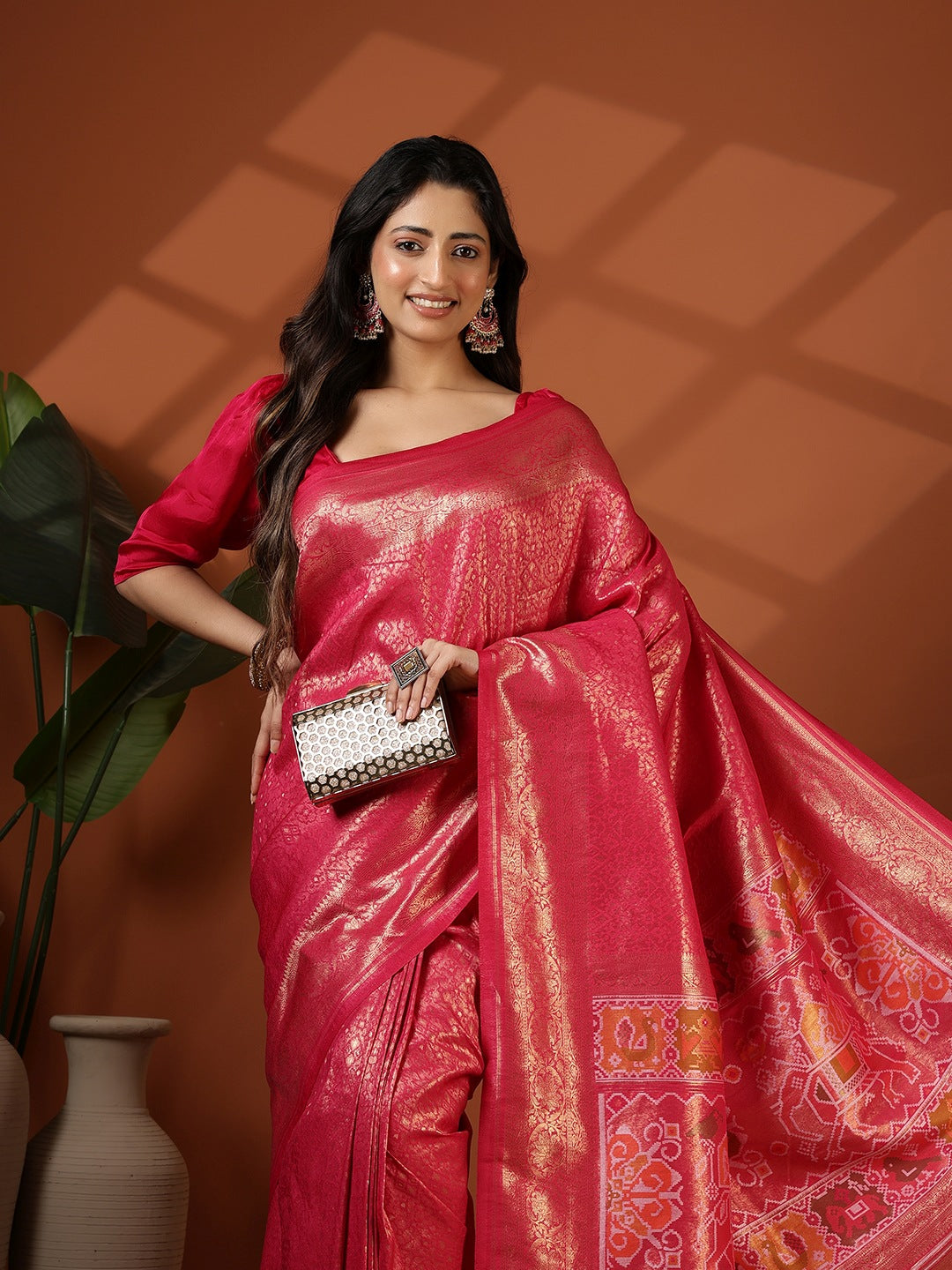 Woven Design Art Silk Saree