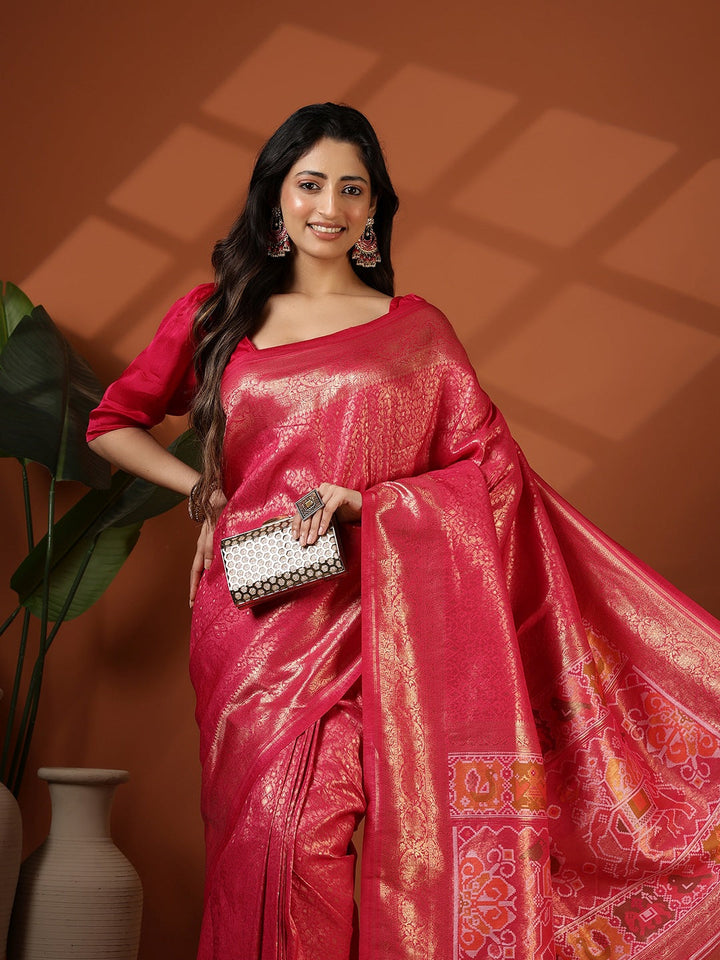 Woven Design Art Silk Saree