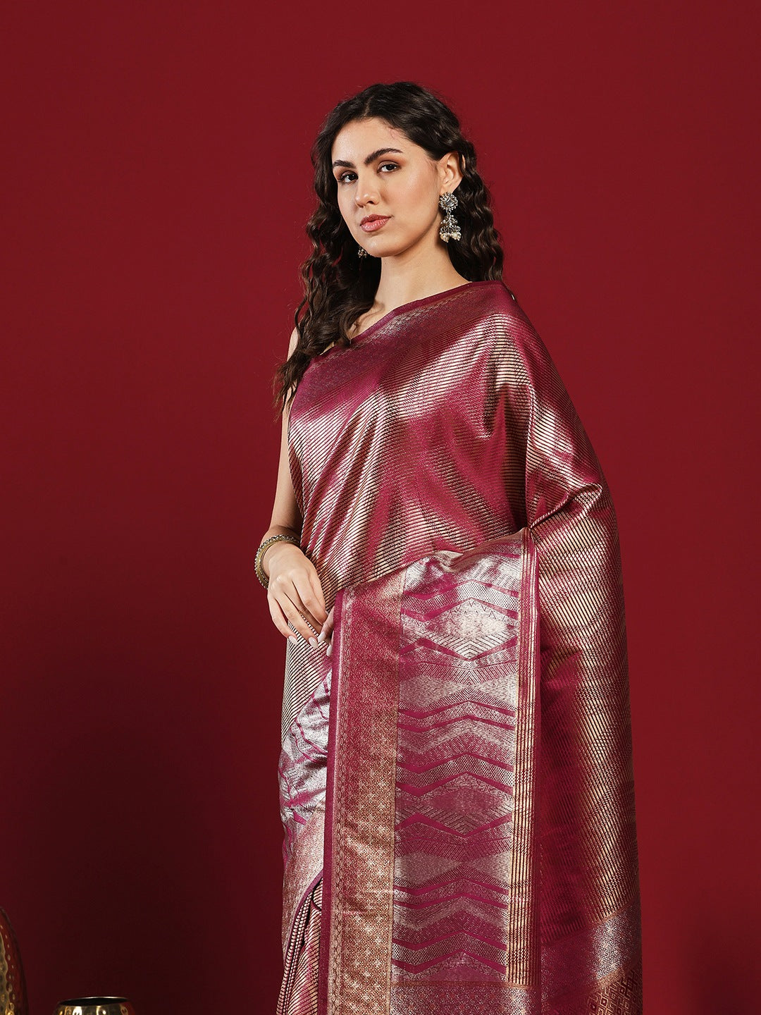 Woven Design Art Silk Saree