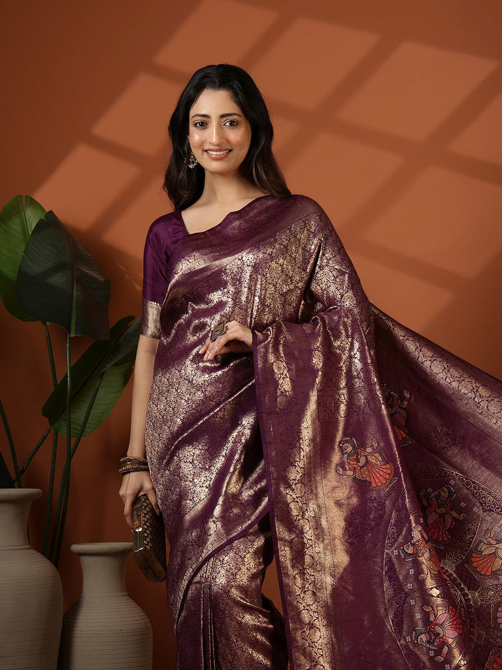 Woven Design Art Silk Saree