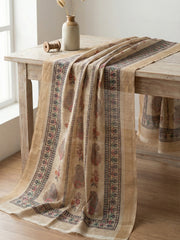 Printed Tissue Unstitched Suit With Pant & Dupatta