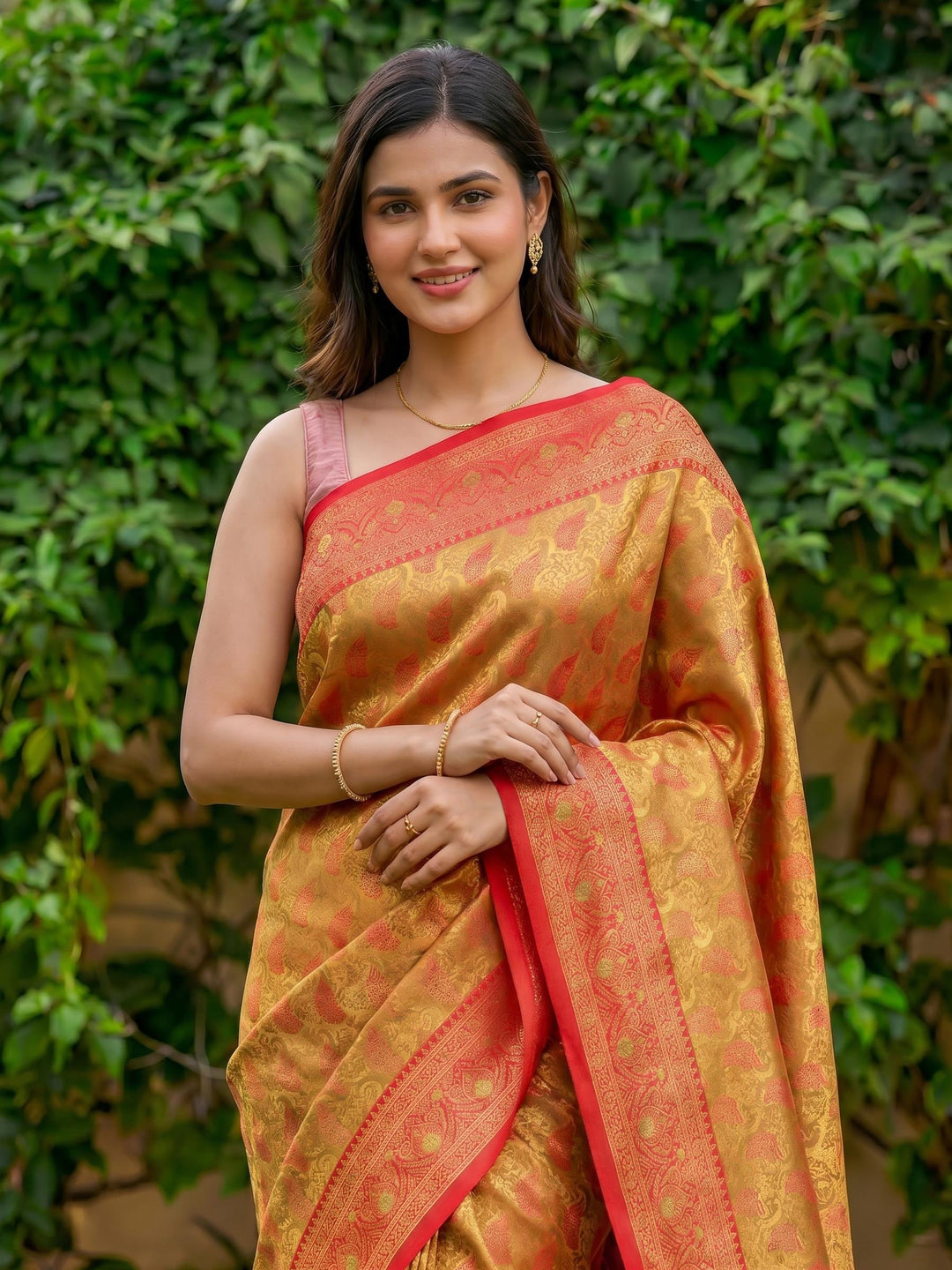 Woven Design Art Silk Saree