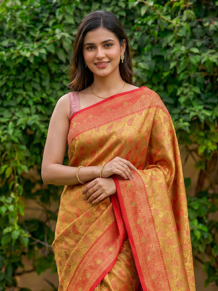 Woven Design Art Silk Saree