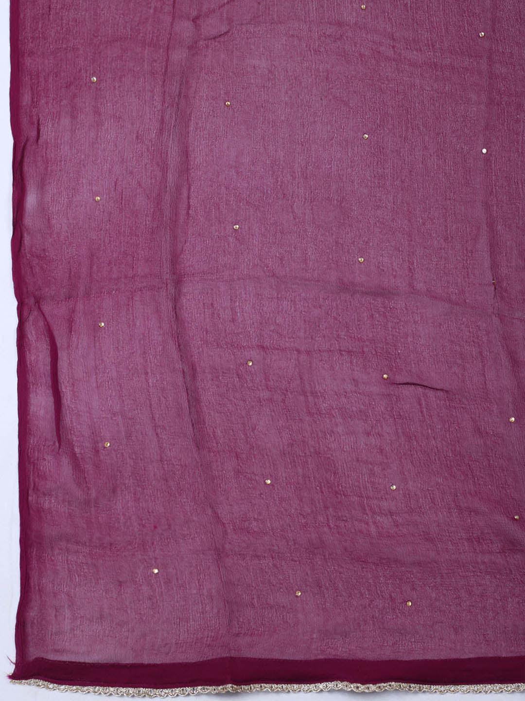 Woven Design Chanderi Unstitched Suit With Pant &amp; Dupatta