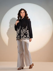 Printed Cotton Blend Shirt