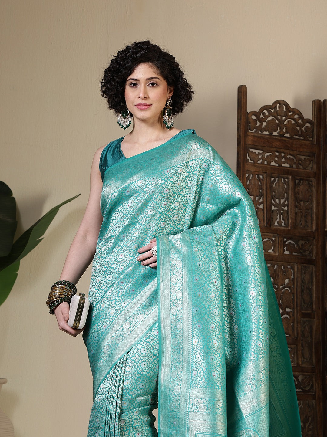 Woven Design Art Silk Saree
