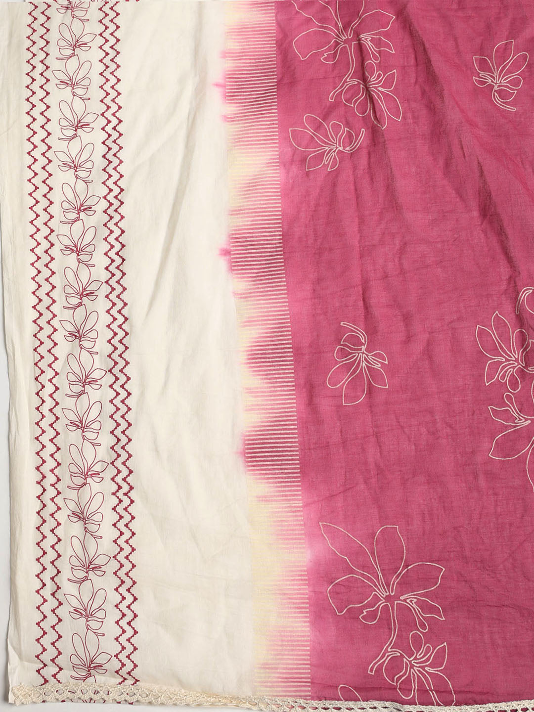 Printed Cotton Printed Unstitched Suit With Dupatta