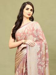 Zari Jaal Woven Handloom Saree