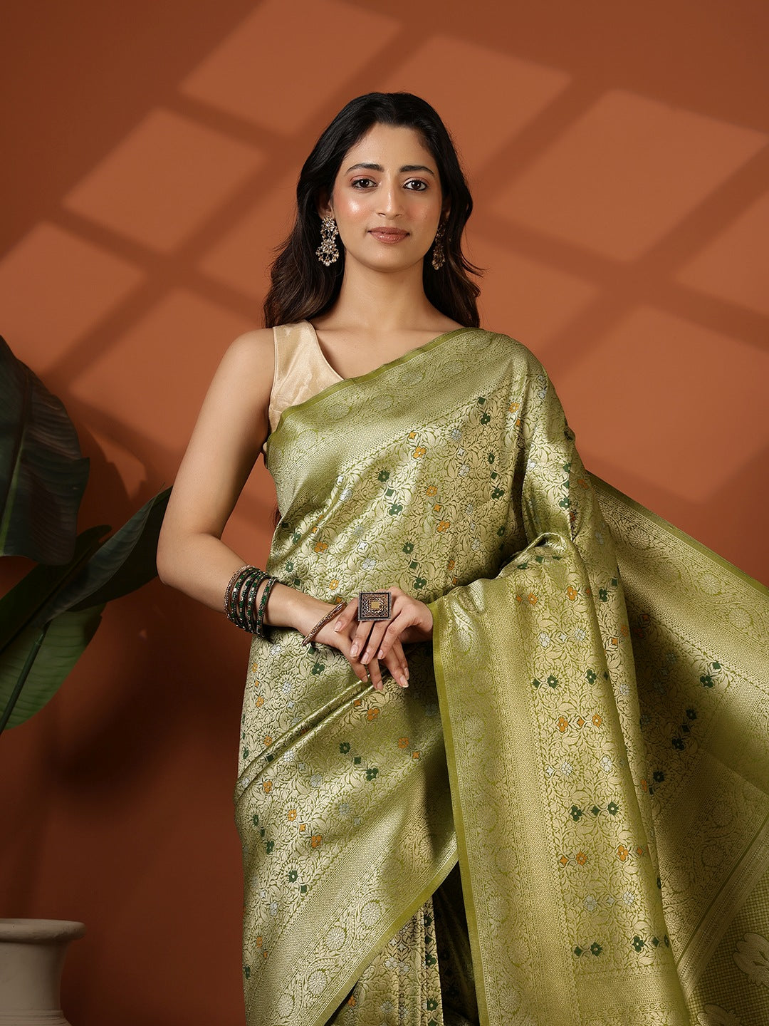 Woven Design Art Silk Saree