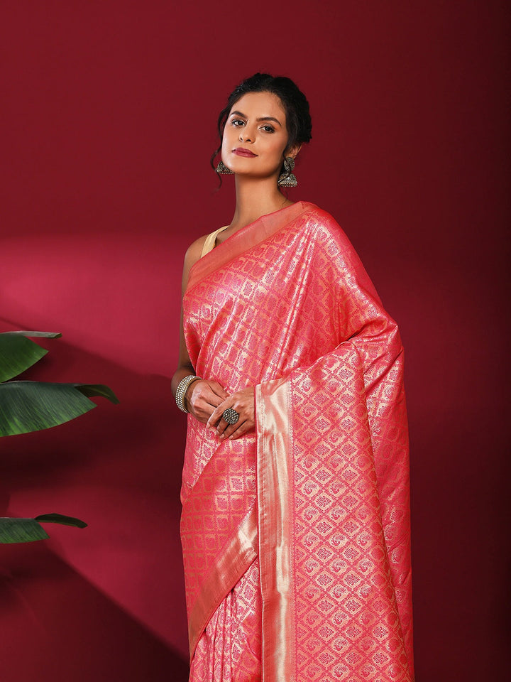 Woven Design Art Silk Saree