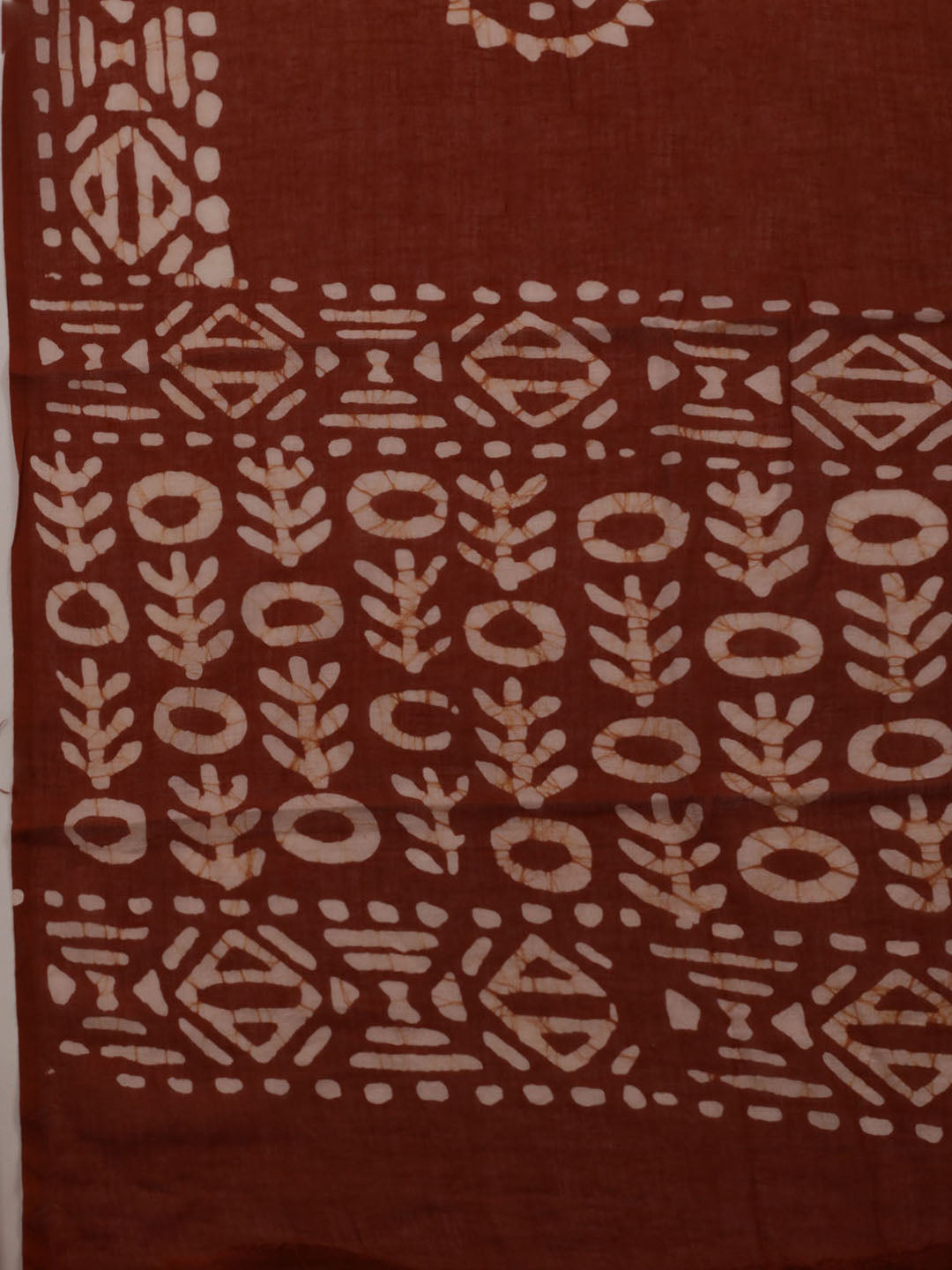 Printed Cotton Blend Unstitched Suit With Dupatta