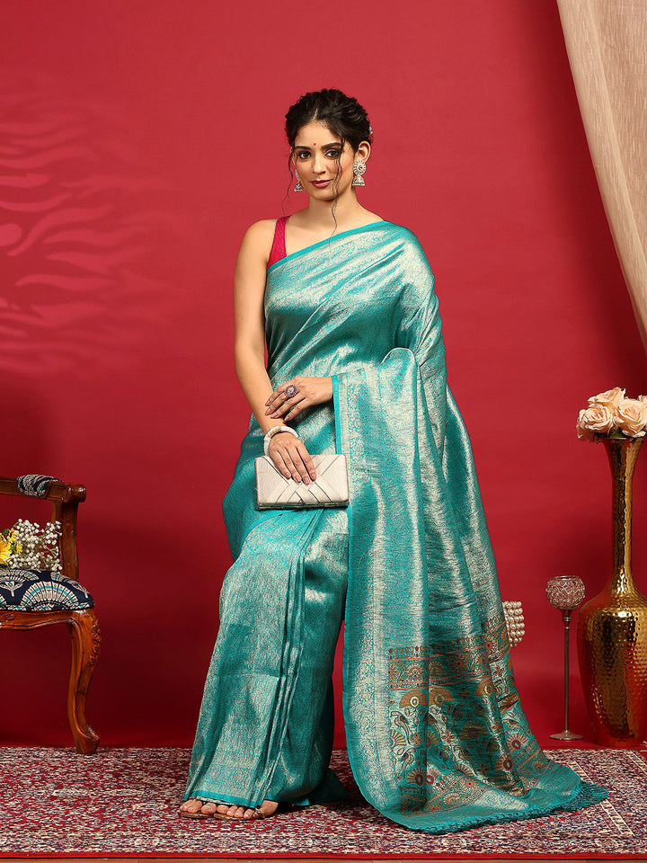 Woven Design Art Silk Saree
