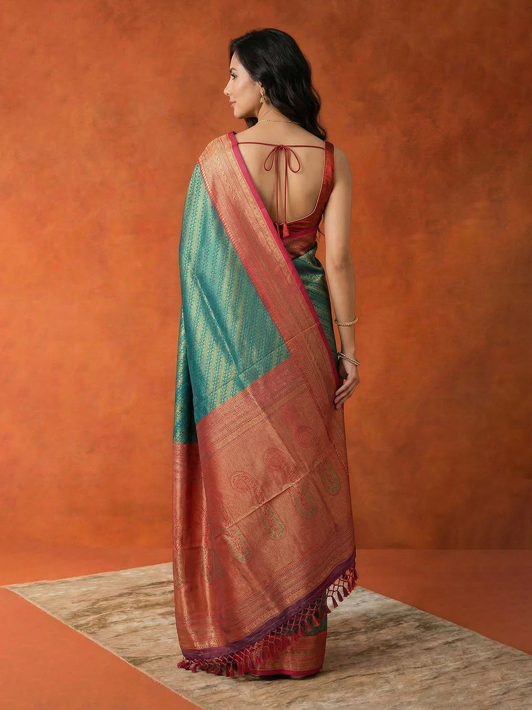 Woven Design Art Silk Saree
