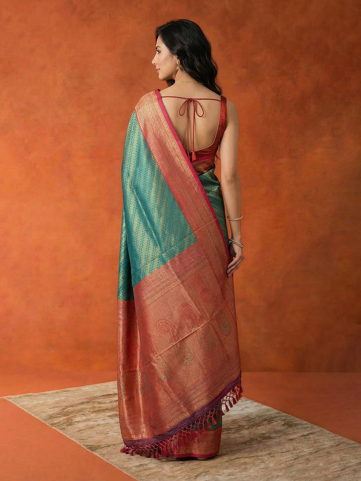Woven Design Art Silk Saree
