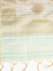 Embroidered Tissue Unstitched Suit With Dupatta