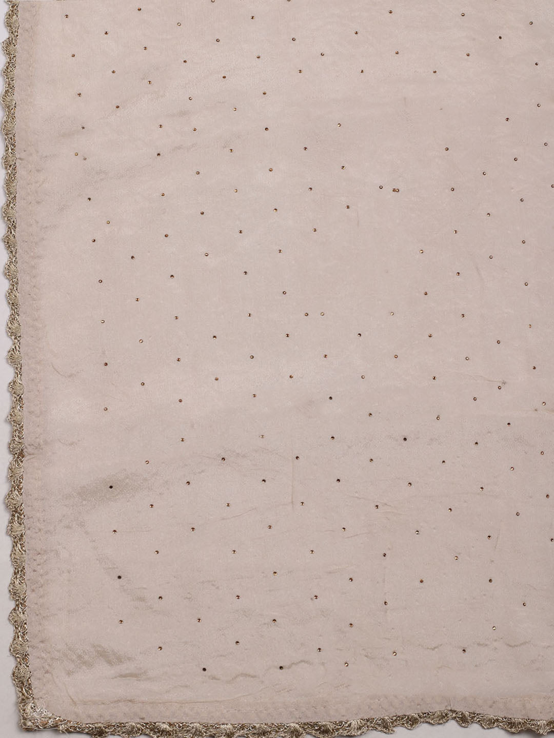Embroidered Chinon Unstitched Suit With Dupatta